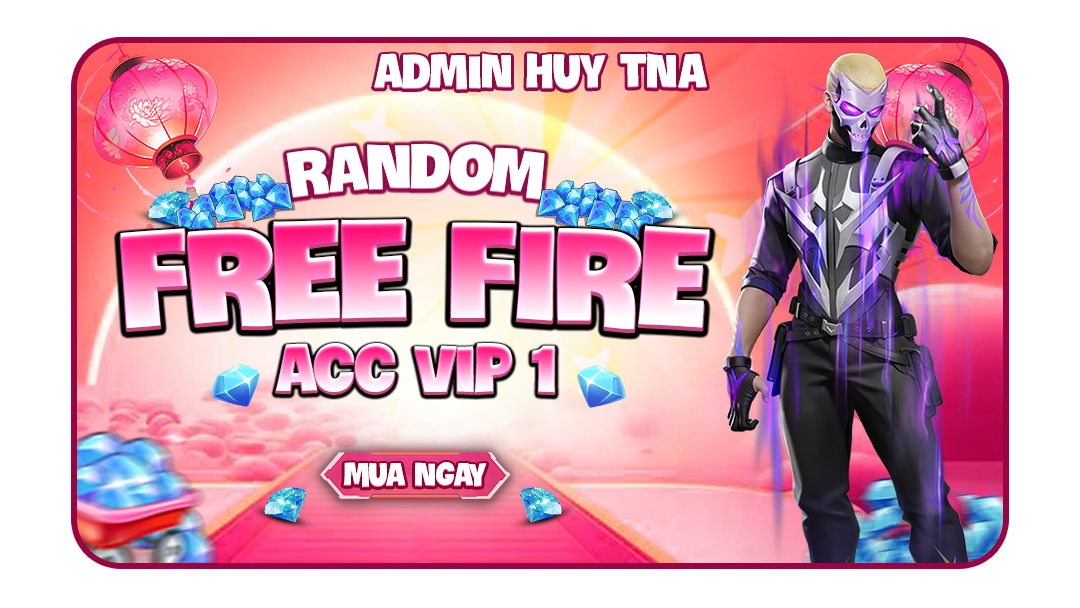RANDOM ACC FREE FIRE VIP 1